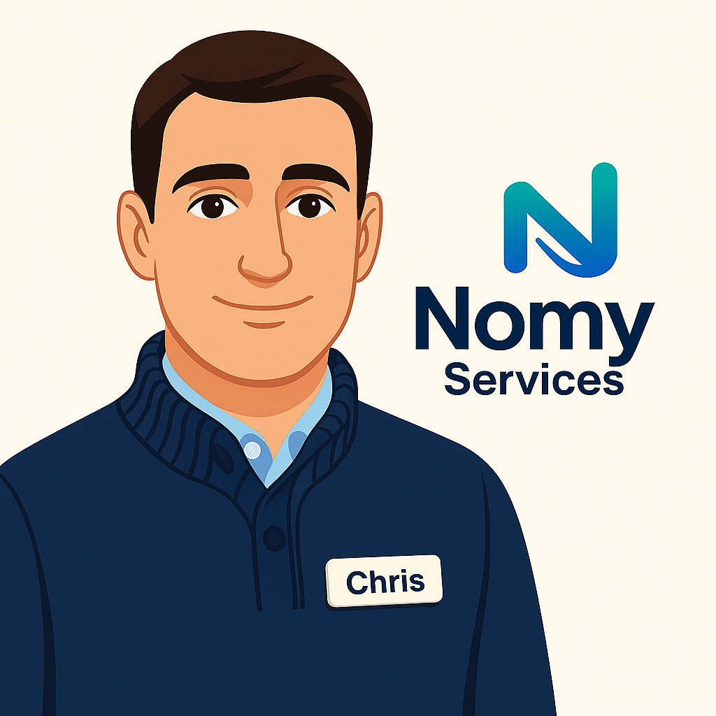 Avatar professionnel de Chris – Nomy Services