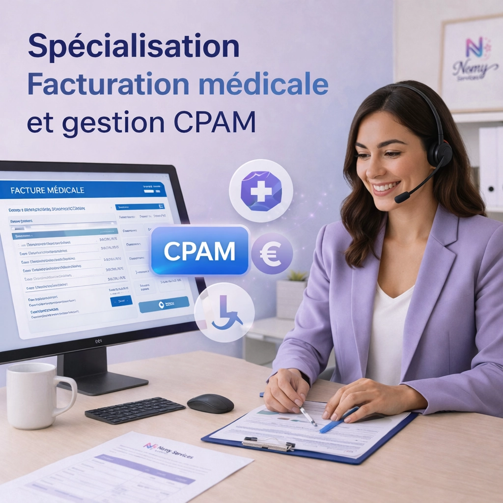 Facturation médicale et gestion CPAM – télétransmission et conformité NGAP